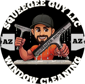 Squeegee Guy LLC window cleaning logo